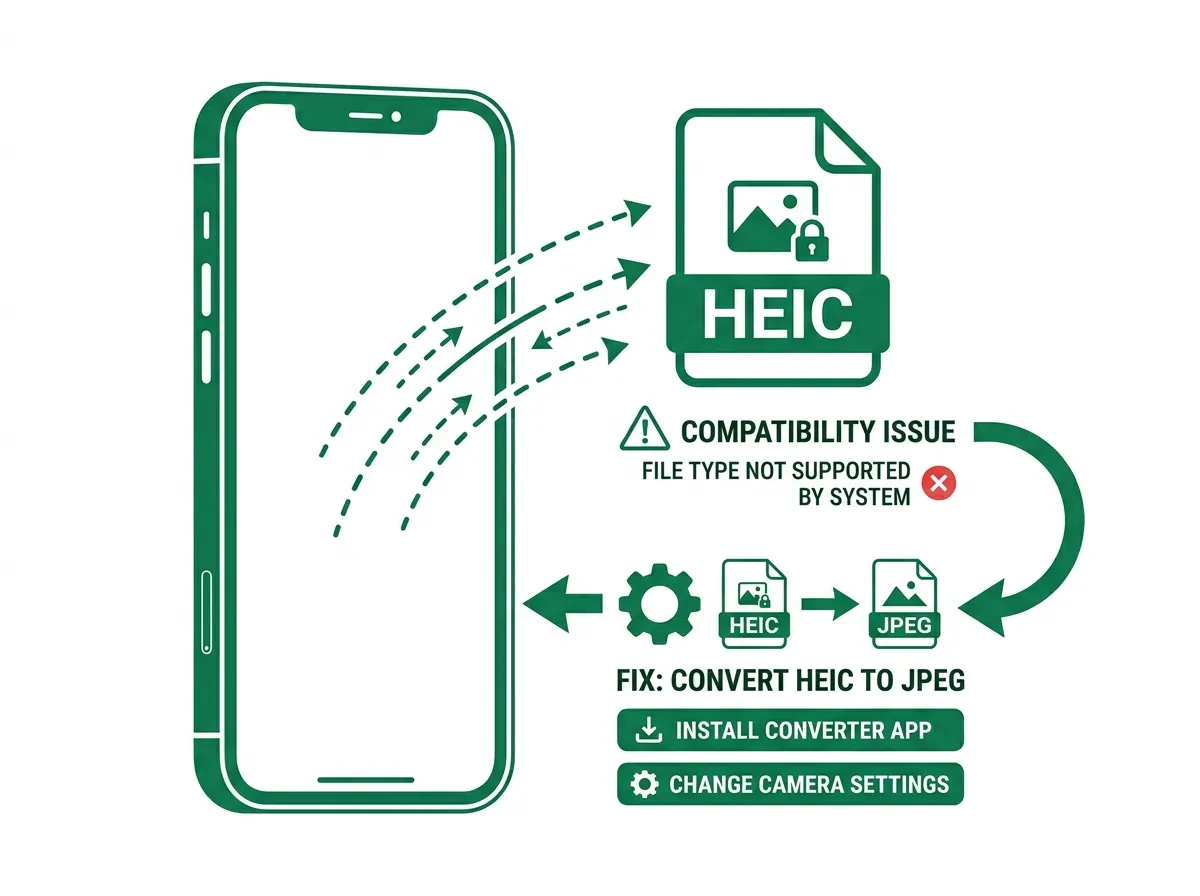 iPhone Photos Won't Open? HEIC Format Explained & The Quick Fix (2024)